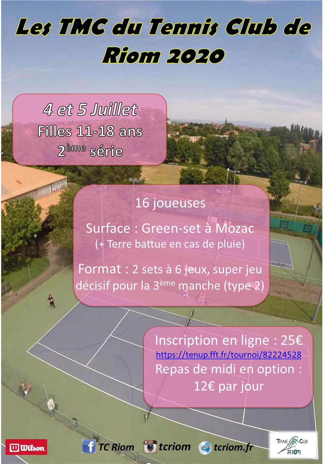 TMC filles 15-18ans 2nd série